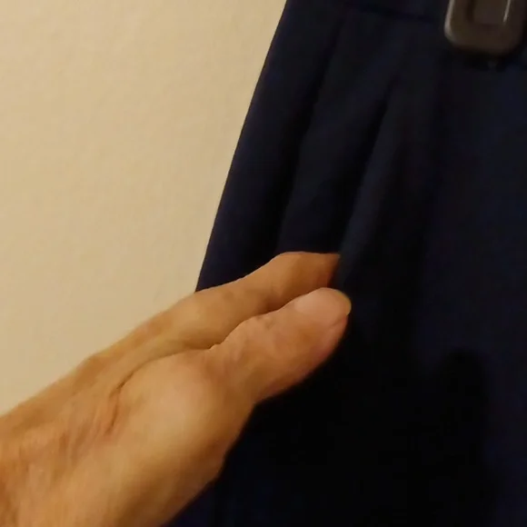 🆕 NWT Old Navy straight leg dress pants navy blue - Picture 3 of 8